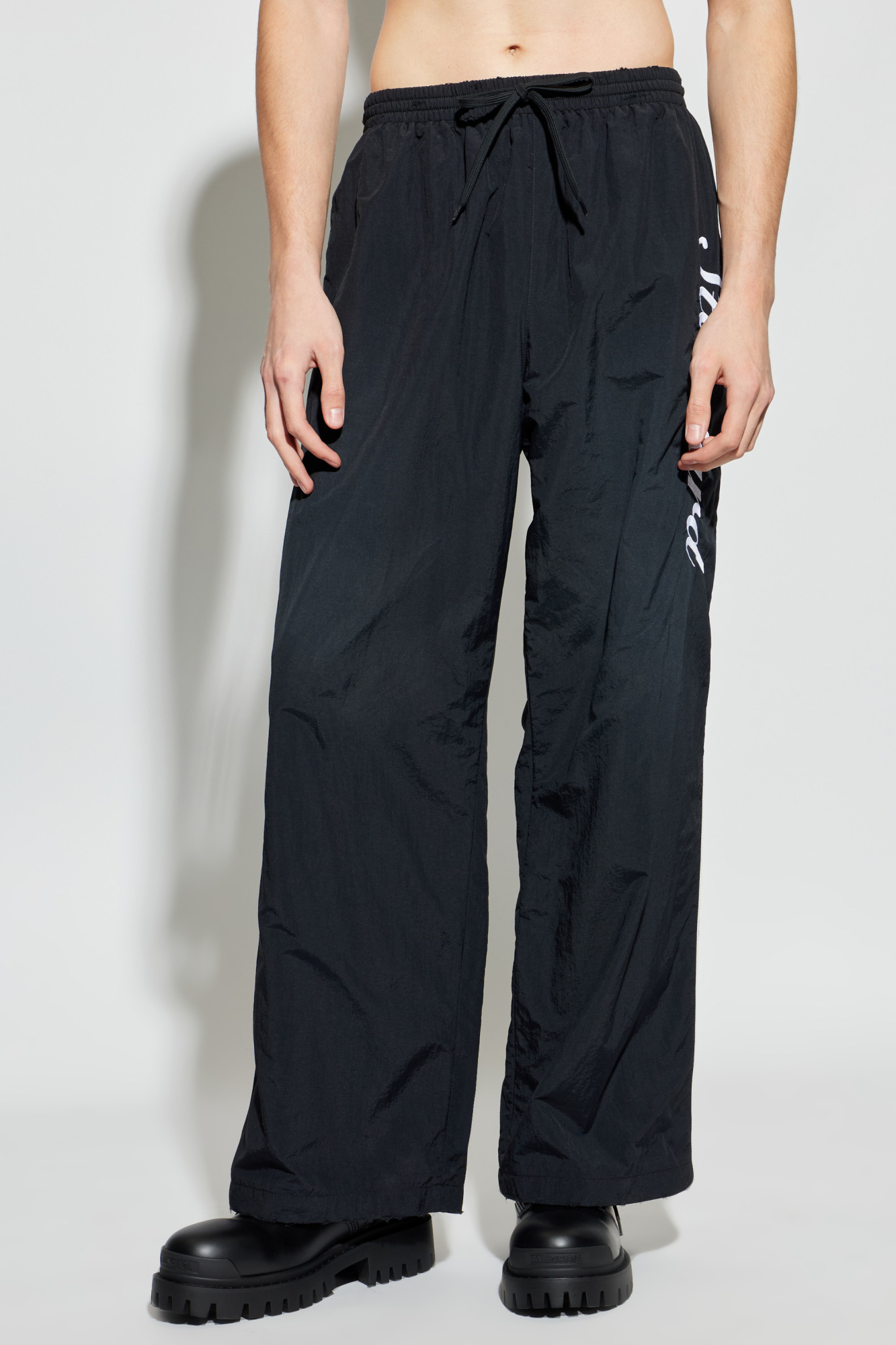 Balenciaga Pants with logo | Men's Clothing | Vitkac